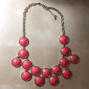 Gold and Pink Necklace